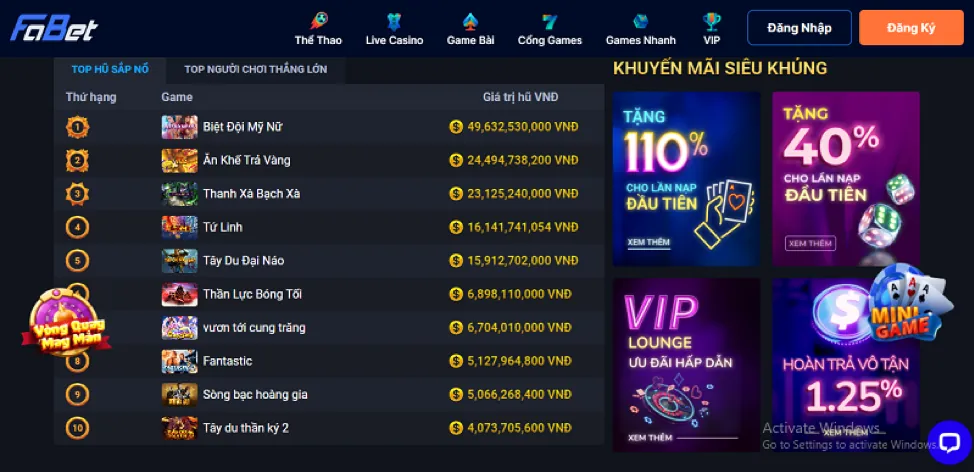 Khuyến mãi nạp lại hàng ngày tại 88clup code